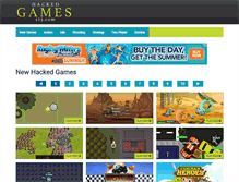 Tablet Screenshot of hackedgames123.com